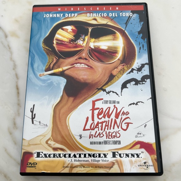 FEAR AND LOATHING IN LAS VEGAS WIDESCREEN DVD - Picture 1 of 3